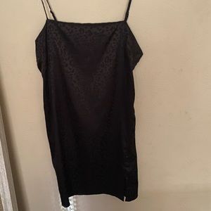 Cotton On Black Cheetah Print Dress Size M